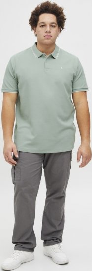 Jack & Jones AUSTIN CLASSIC Polo Iceberg Green - Polo-shirts für herren - Polo-Shirts für Herren in großen Größen