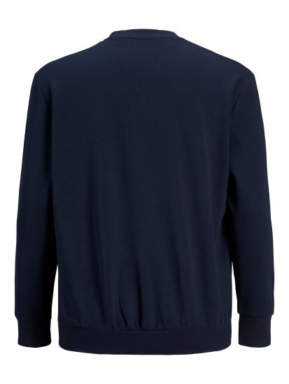 Jack & Jones Basic Sweatshirt Navy Blazer - Herren-sweater und -hoodies - Herren-Sweater und -Hoodies in großen Größen
