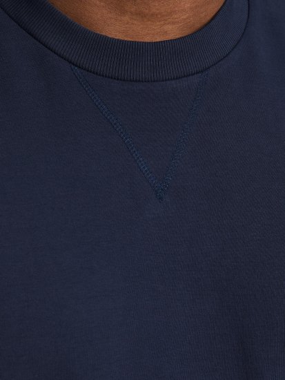 Jack & Jones Basic Sweatshirt Navy Blazer - Herren-sweater und -hoodies - Herren-Sweater und -Hoodies in großen Größen