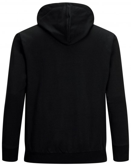 Jack & Jones Basic Hoodie Svart - Herren-sweater und -hoodies - Herren-Sweater und -Hoodies in großen Größen