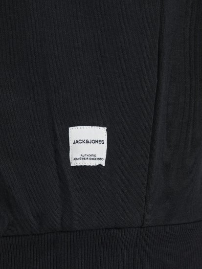 Jack & Jones Basic Hoodie Svart - Herren-sweater und -hoodies - Herren-Sweater und -Hoodies in großen Größen