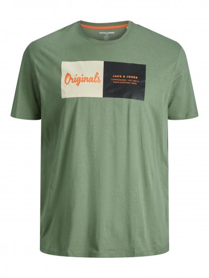 Jack & Jones Joshua T-shirt Sea Spray - Herren-T-shirts - Herren-T-Shirts in großen Größen