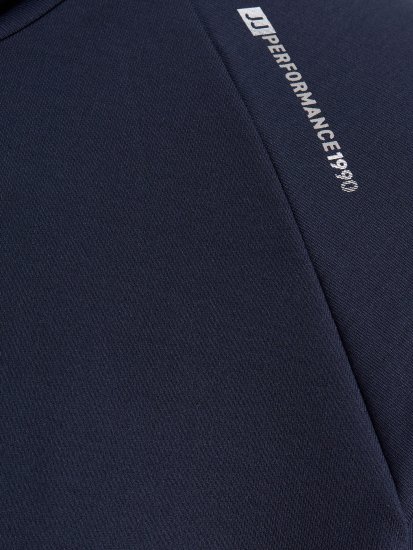 Jack & Jones Running Half Zip Sweat Navy - Herren-sweater und -hoodies - Herren-Sweater und -Hoodies in großen Größen
