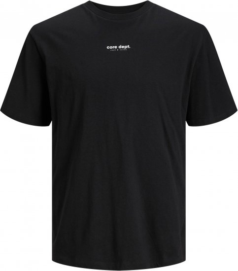 Jack & Jones JCOEDITION BERLIN T-Shirt Black - Herren-T-shirts - Herren-T-Shirts in großen Größen