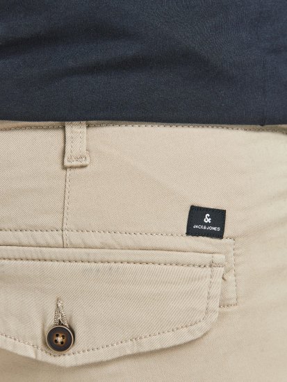 Jack & Jones JPSTPAUL Cuffed Cargopants Sand - Herren-jeans & -hosen - Herren-Jeans & -Hosen in großen Größen