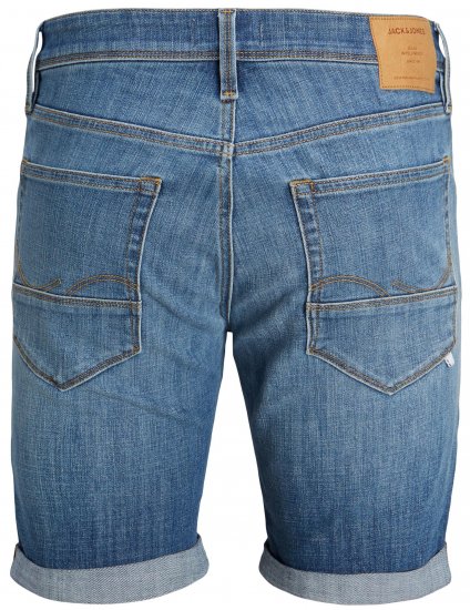 Jack & Jones JJIRICK JJFOX Shorts Blue Denim - Herrenshorts - Herrenshorts in großen Größen