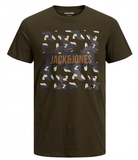 Jack & Jones JJRAMP T-Shirt Rosin - Herren-T-shirts - Herren-T-Shirts in großen Größen