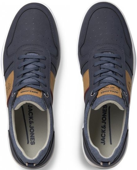 Jack & Jones Dang Faux Nubuck Combo Sneakers Navy Blazer - Herrenschuhe 40-52 - 