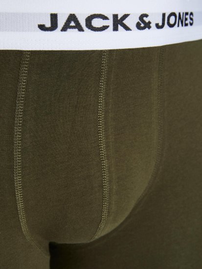 Jack & Jones BASIC White WB Trunks 5-Pack Green - Herrenunterwäsche & bademode - Herrenunterwäsche & Bademode in großen Größen