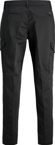 Jack & Jones JPSTBILL JJCLEAN TAPERED CARGO TROUSERS Black - Herren-jeans & -hosen - Herren-Jeans & -Hosen in großen Größen