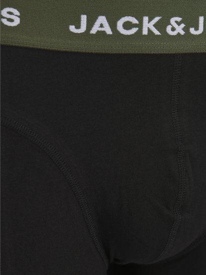 Jack & Jones JACARON Trunks 3-Pack Black - Herrenunterwäsche & bademode - Herrenunterwäsche & Bademode in großen Größen
