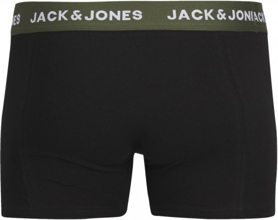 Jack & Jones JACARON Trunks 3-Pack Black - Herrenunterwäsche & bademode - Herrenunterwäsche & Bademode in großen Größen