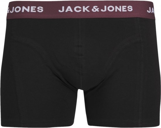 Jack & Jones JACARON Trunks 3-Pack Black - Herrenunterwäsche & bademode - Herrenunterwäsche & Bademode in großen Größen