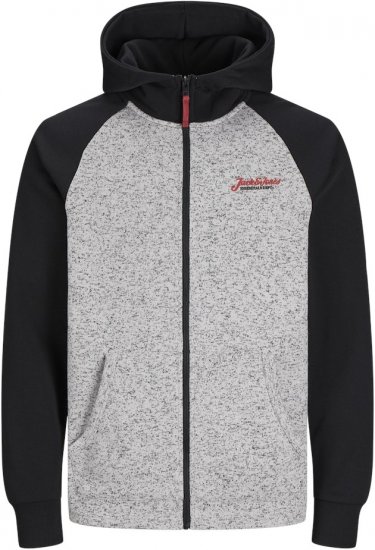 Jack & Jones Erik Hoodie Black - Herren-sweater und -hoodies - Herren-Sweater und -Hoodies in großen Größen