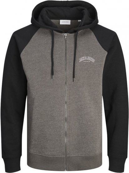 Jack & Jones Ricky Hoodie Black - Herren-sweater und -hoodies - Herren-Sweater und -Hoodies in großen Größen