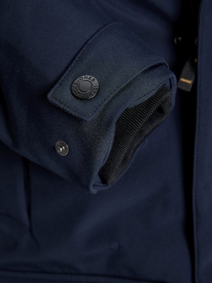 Jack & Jones Finn Softshell Parka Sky Captain - Herren jacken - Herren Jacken in großen Größen