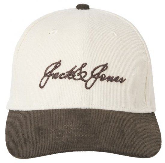 Jack & Jones Base Corduroy Cap Antique White - Accessoires - Herren-Accessoires