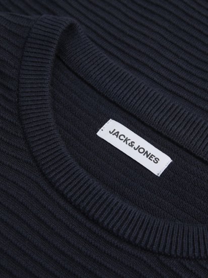 Jack & Jones Otto Crew Neck Knit Pullover Sky Captain - Herren-sweater und -hoodies - Herren-Sweater und -Hoodies in großen Größen