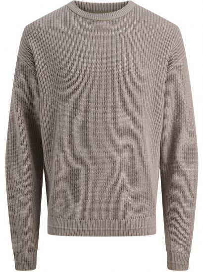 Jack & Jones Kaito Knit Crew Neck Pullover Atmosphere - Herren-sweater und -hoodies - Herren-Sweater und -Hoodies in großen Größen