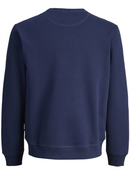 Jack & jones Norrebro Crew Neck Sweatshirt Ocean Cavern - Herren-sweater und -hoodies - Herren-Sweater und -Hoodies in großen Größen