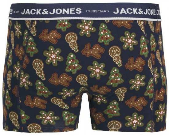 Jack & Jones Gingerbread Trunks 3-Pack Black - Herrenunterwäsche & bademode - Herrenunterwäsche & Bademode in großen Größen