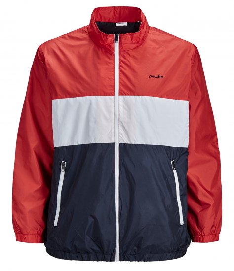 Jack & Jones Hunter Light Jacket Red - Herren jacken - Herren Jacken in großen Größen