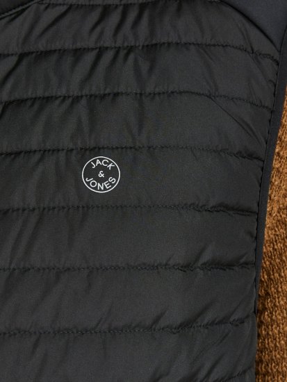 Jack & Jones MULTI BODYWARMER With COLLAR Black - Herren jacken - Herren Jacken in großen Größen