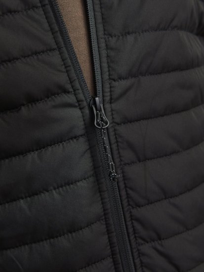 Jack & Jones MULTI QUILTED SET-IN Sleeves Jacket Black - Herren jacken - Herren Jacken in großen Größen