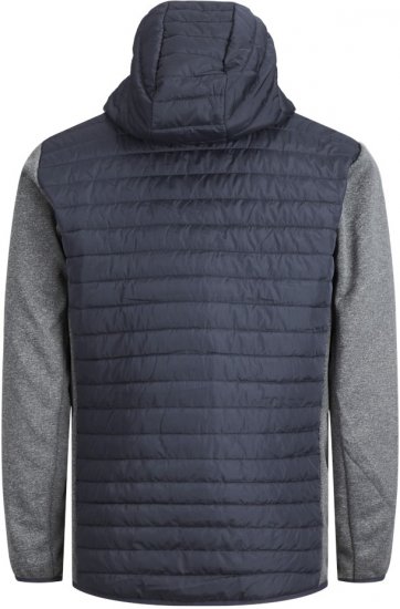 Jack & Jones MULTI QUILTED SET-IN Sleeves Jacket Grey Melange - Herren jacken - Herren Jacken in großen Größen