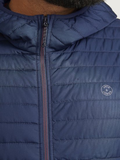 Jack & Jones MULTI QUILTED SET-IN Sleeves Jacket Navy Blazer - Herren jacken - Herren Jacken in großen Größen