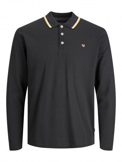 Jack & Jones JPRBLUWIN Long Sleeve Polo Back - Polo-shirts für herren - Polo-Shirts für Herren in großen Größen