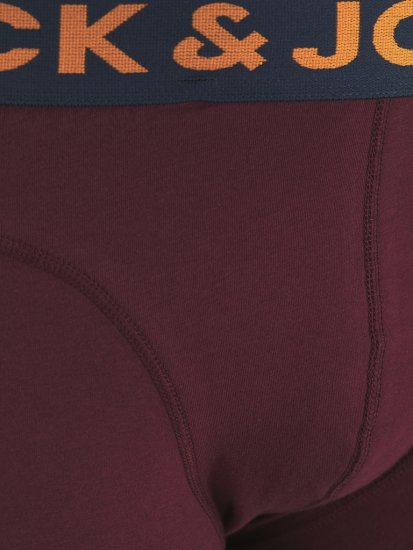 Jack & Jones LICHFIELD Trunks 3-Pack Burgundy - Herrenunterwäsche & bademode - Herrenunterwäsche & Bademode in großen Größen