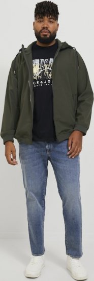 Jack & Jones BASIC Water-Resistant Softshell Jacket Green - Herren jacken - Herren Jacken in großen Größen