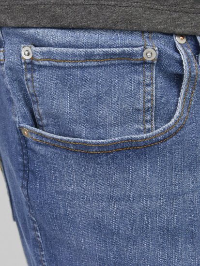Jack & Jones MIKE ORIGINAL SQ 223 Jeans Blue Denim - Herren-jeans & -hosen - Herren-Jeans & -Hosen in großen Größen