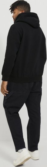 Jack & Jones ESTERBRO Hoodie Black - Herren-sweater und -hoodies - Herren-Sweater und -Hoodies in großen Größen