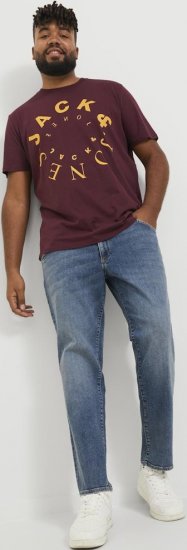 Jack & Jones GLENN FOX SBD 948 Jeans Blue Denim - Herren-jeans & -hosen - Herren-Jeans & -Hosen in großen Größen