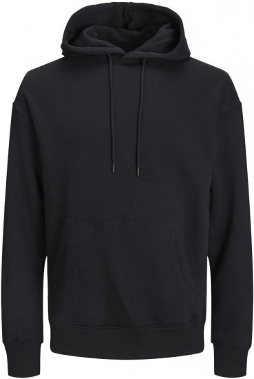 Jack & Jones BRADLEY Hoodie Black - Herren-sweater und -hoodies - Herren-Sweater und -Hoodies in großen Größen