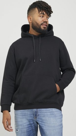 Jack & Jones BRADLEY Hoodie Black - Herren-sweater und -hoodies - Herren-Sweater und -Hoodies in großen Größen