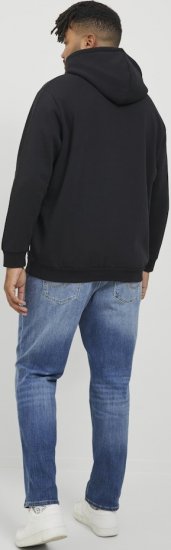 Jack & Jones BRADLEY Hoodie Black - Herren-sweater und -hoodies - Herren-Sweater und -Hoodies in großen Größen