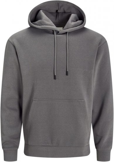 Jack & Jones BRADLEY Hoodie Grey - Herren-Sweater und -Hoodies in großen Größen - Herren-Sweater und -Hoodies in großen Größen