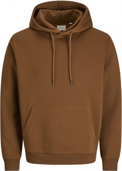 Jack & Jones BRADLEY Hoodie Brown - Herren-Sweater und -Hoodies in großen Größen - Herren-Sweater und -Hoodies in großen Größen