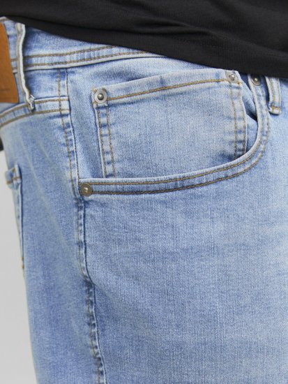 Jack & Jones MIKE JORIGINAL SQ 330 Jeans Blue Denim - Herren-jeans & -hosen - Herren-Jeans & -Hosen in großen Größen