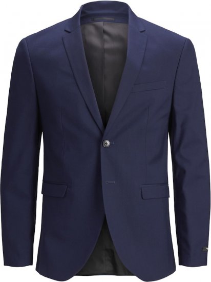 Jack & Jones FRANCO Blazer Medieval Blue - Herrenanzüge und -blazer - Herrenanzüge und -blazer in großen Größen