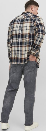 Jack & Jones MIKE ORIGINAL SQ 270 Jeans Black Denim - Herren-jeans & -hosen - Herren-Jeans & -Hosen in großen Größen