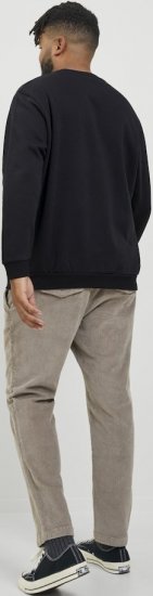 Jack & Jones BRADLEY Sweatshirt Black - Herren-sweater und -hoodies - Herren-Sweater und -Hoodies in großen Größen