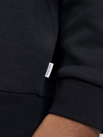 Jack & Jones BRADLEY Sweatshirt Black - Herren-sweater und -hoodies - Herren-Sweater und -Hoodies in großen Größen
