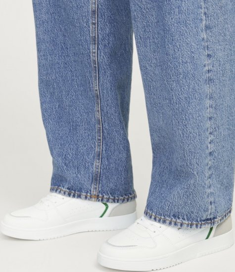 Jack & Jones Ealing 7992 Sneakers White/TREKKING GREEN - Herrenschuhe 40-52 - 