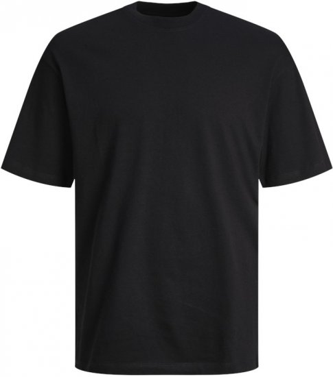 Jack & Jones JJEBRADLEY T-Shirt Black - Herren-T-Shirts in großen Größen - Herren-T-Shirts in großen Größen