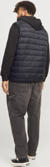 Jack & Jones SPRINT BODYWARMER With Collar Black - Herren jacken - Herren Jacken in großen Größen
