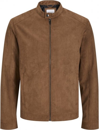 Jack & Jones DYLAN Clean Jacket Brown - Herren jacken - Herren Jacken in großen Größen